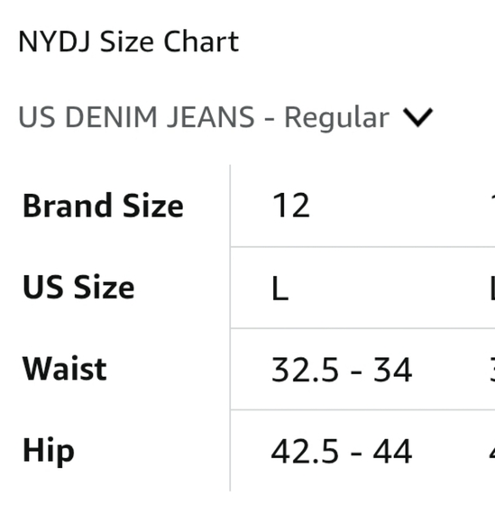 NYDJ Skinny Jeans Dark Wash Size 12 Style #MSSD8706 - Picture 11 of 11